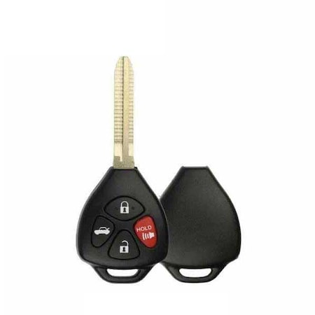 Keyless Factory KeylessFactory: UHShell: TOYOTA 4 BUTTON REMOTE KEY SHELL RHS-TOY-138